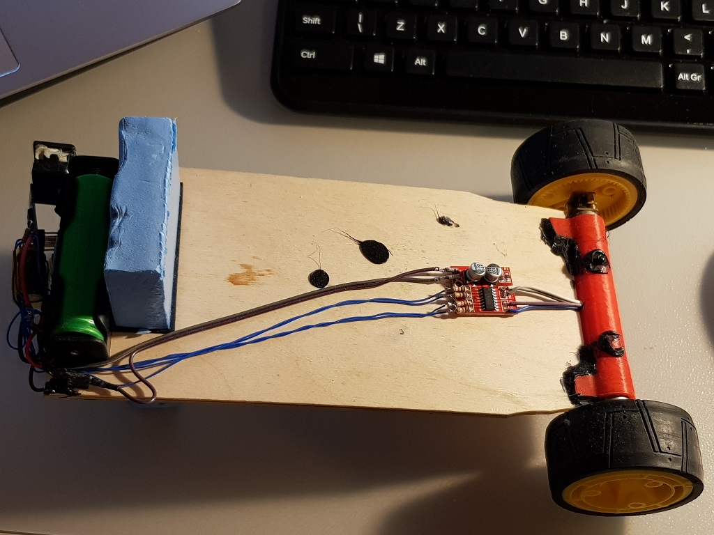 ESP Balancing robot itself