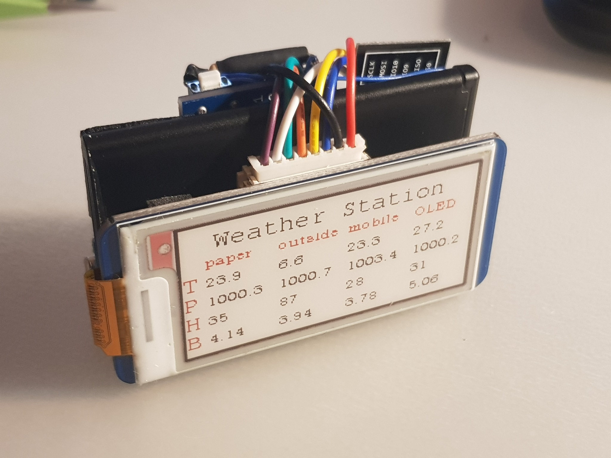 E-Paper Weather Station variant