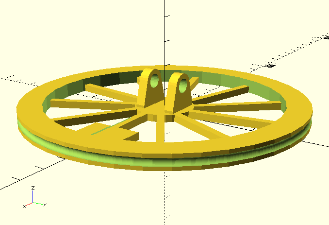 Model of the coil