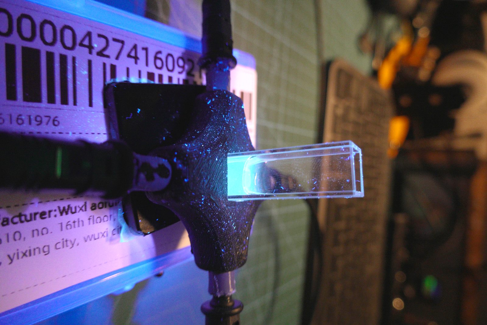 Glowing Things: First UV Fluorescence Experiments