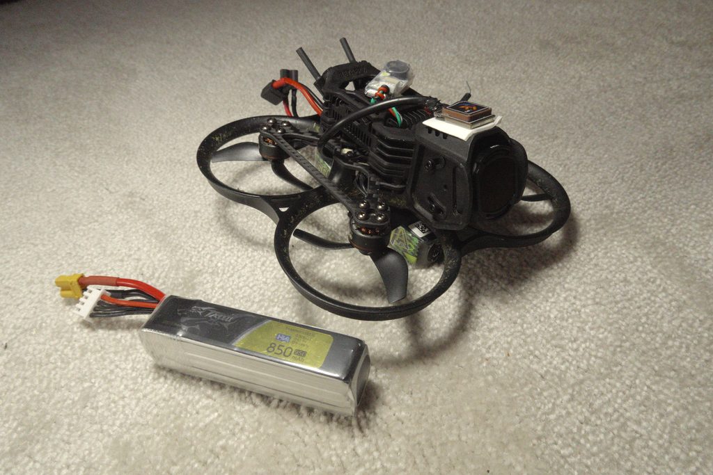 Pavo20 Pro II with shielded GPS cable and low-pass filter on VCC